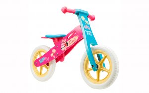 Balansinis dviratukas, medinis Disney Minnie